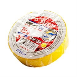 Изолента ПВХ Зубр 15мм ,55г жёлтая 1233-5 19601618136479 - фото 1618670
