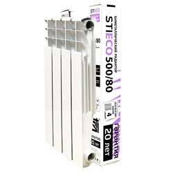 Биметаллический радиатор STI ECO RUS BM 500/80 4 сек. 83461600000000 - фото 2387673