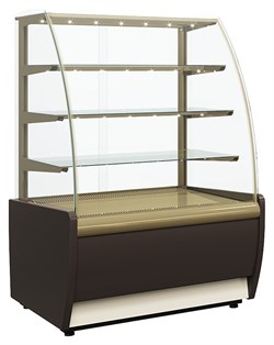 Витрина кондитерская Carboma K70 VM 1,3-1 Light (ВХСв - 1,3д) E32199 - фото 2921578