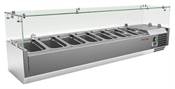 Витрина холодильная Cooleq VRX 1500/330 E76037 - фото 2923594