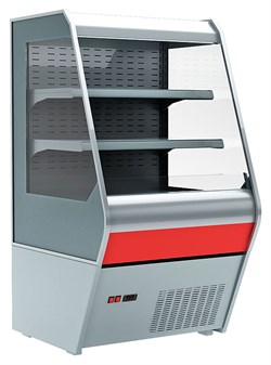 Горка холодильная Carboma F 13-07 VM 0,7-2 (1260/700 ВХСп-0,7) (стеклопакет) E94249 - фото 2928599