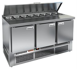 Стол для салатов HICOLD SLE1-111GN с крышкой E26124 - фото 2934957