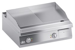 Поверхность жарочная ATA ELECTRIC GRIDDLE PLATE 1/2 SMOOTH 1/2 GROOVED COUNTERTOP E236587 - фото 2949715
