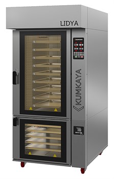 Печь конвекционная Kumkaya LIDYA 9 с расстоечным шкафом и вытяжкой E233981 - фото 2955791