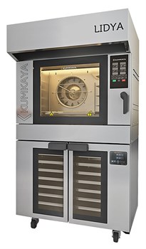 Печь конвекционная Kumkaya LIDYA 5 с расстоечным шкафом и вытяжкой E233982 - фото 2955806