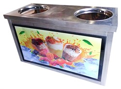 Фризер для жареного мороженого Foodatlas KCB-2Y (световой короб) E120656 - фото 2988083