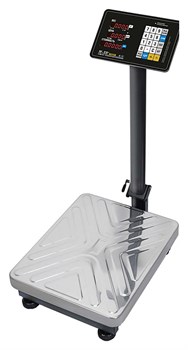 Весы напольные Mertech M-ER 333 ACP-300.100  TRADER  с расч. стоимости LED E168331 - фото 3007385
