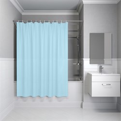 Шторка на ванну IDDIS 200x180, PE, голубой, P07PE18i11 TP07PE18i11 - фото 4512006