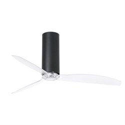 Вентилятор без подсветки Faro Tube Fan Shiny Black (32035) M58921 - фото 4662465