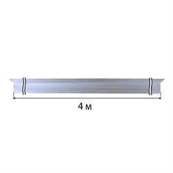 Профиль для виброрейки алюминиевый FoxWeld FTL SFSB-4,0 136-202239 - фото 4730535