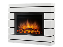 Пристенный электрокамин Electrolux EFP/P-2720RLS с порталом Firelight Moderno 25 белый дуб M129780 - фото 4741315
