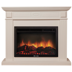 Пристенный электрокамин Electrolux EFP/P-2520LS с порталом Firelight Bianco 25 беленый дуб M134418 - фото 4744880