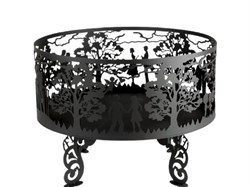 Уличный камин Fire bowls Влюбленные (60х60х4) M193647 - фото 4763190