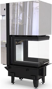 Трёхсторонняя дровяная топка DEFRO HOME INTRA XSM U G, гильотина M238288 - фото 4770038