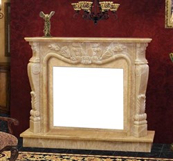 Облицовка для дровяных каминов DeMarco VERSALLES Honey Onyx M18734 - фото 4770405