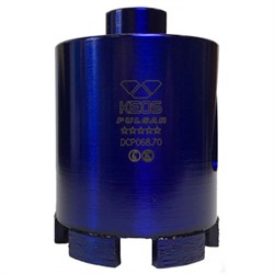 Алмазная коронка для подрозетников KEOS PULSAR 68/70 мм М16 с микроударом 167-082154 - фото 4831231