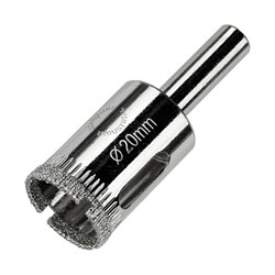 Алмазная коронка Diamond Industrial 20 мм по керамике, плитке и стеклу 167-172696 - фото 4831473