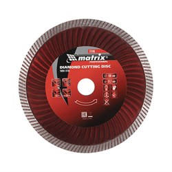 Алмазный диск MATRIX Турбо Extra 180х22,2 мм (сухая резка) 142-119358 - фото 4836148