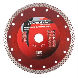 Алмазный диск MATRIX 180х22,2 мм (сухая/мокрая резка) 142-119333 - фото 4836210