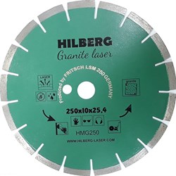 Диск алмазный Hilberg Granite Laser 250 мм 142-055800 - фото 4836759