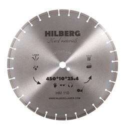 Диск алмазный Hilberg Hard Materials Лазер d 450 мм 142-011236 - фото 4837171