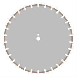 Алмазный диск НИБОРИТ Железобетон Свежий d 500x25,4 L 142-105580 - фото 4837345