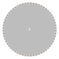 Алмазный диск НИБОРИТ Железобетон Свежий d 1200x25,4 142-105586 - фото 4837652