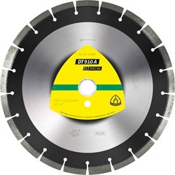 Алмазный диск KLINGSPOR 500x3,7x25,4/35E/12/S/DT/SPECIAL/DT910A 142-091415 - фото 4838723