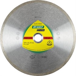 Алмазный диск KLINGSPOR 150x1,6x22,23/GR/7/S/DT/SUPRA/DT600F 142-091449 - фото 4838735