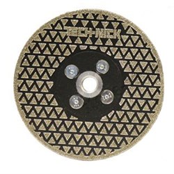Диск гальванический TECH-NICK FLASH 125xM14 отрезной/шлифовальный dry 414-089005 - фото 4839568