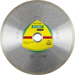 Алмазный диск KLINGSPOR 115x1,6x22,23/GR/7/S/DT/EXTRA/DT300F 142-091306 - фото 4839739