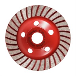 Чашка алмазная шлифовальная TURBO DIAMAL 125х22.2мм 207-164288 - фото 4847469