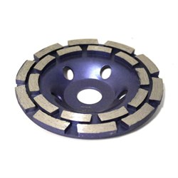 Алмазная чашка Diamaster Cobra Standart двухрядная 125х22,2 мм 207-056554 - фото 4847699