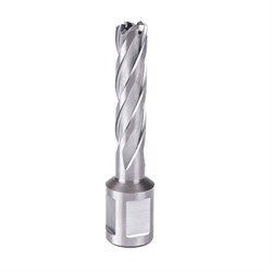 Сверло корончатое по металлу ПрофОснастка d 12 L=55/88 мм №01 Weldon19 HSS M2 252-147540 - фото 4864109