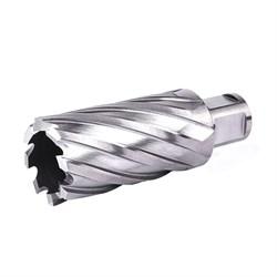 Сверло корончатое по металлу ПрофОснастка d 38 L=55/88 мм №32 Weldon19 HSS M2 252-147566 - фото 4864794