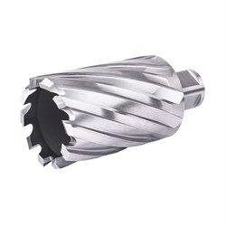 Сверло корончатое по металлу ПрофОснастка d 42 L=55/88 мм №36 Weldon19 HSS M2 252-147570 - фото 4864959