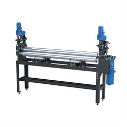 Вальцовочный станок электрический Rollen-Machine RME-1500х10 (с мотовалом и закаленными валами) 425-154381 - фото 4890098