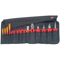 Набор инструмента KNIPEX VDE 15 пр. (в мягком планшете) 344-156816 - фото 4990842