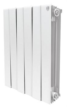 Биметаллический радиатор Royal Thermo Piano Forte 500/Bianco Traffico 10 секц. M100444 - фото 5163129