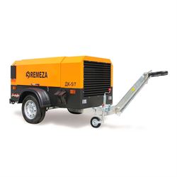 Компрессор дизельный ДК-5/7ДВ (на шасси с регулируемым  дышлом) 904-037990 - фото 5242083