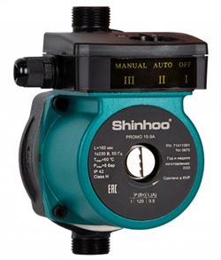 Насос ГВС SHINHOO PROMO 15-9A M228666 - фото 5312997