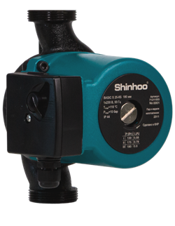 Насос для отопления SHINHOO BASIC S 32-8S 230V 180мм M227377 - фото 5314803