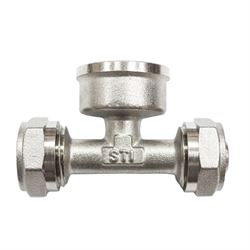 Тройник STI обжим с ВР 20х 3/4  х20 00000000875 - фото 5356199