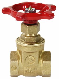 Задвижка клиновая Giacomini R55 Ду10 Ру16 внутренняя резьба, латунная (R55Y002) D040-00982 - фото 5372863