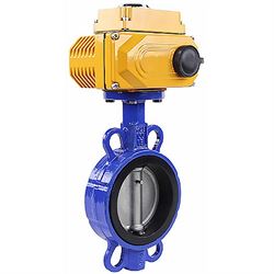 Затвор дисковый поворотный DN WBV1132N-2W-Fb Ду40 Ру16, корпус - чугун GG25, диск - нержавеющая сталь 316L, уплотнение - NBR, с 1/4-оборотным электроприводом QT-N-003EM-O1-220VAC-У1 220В D050-24782 - фото 5393491