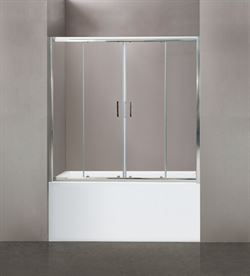 Шторка на ванну BelBagno шторка 170х145, UNO-VF-2-170/145-C-Cr T0060281 - фото 5406105