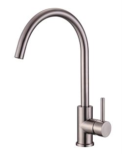 Смеситель для кухни BelBagno нержавеющая сталь, исполнение сатин, BB-LAM03-IN T0060047 - фото 5408000