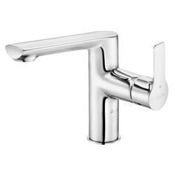 Смеситель для раковины E.C.A. LUNA 158 без донного клапана, 102108955EX T0042602 - фото 5424324