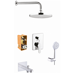 Комплект из смесителей AZARIO TEVIS AZ-15490711 для ванны T0043689 - фото 5428251