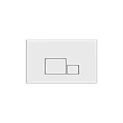 Кнопка смыва TONI ARTI Tocco TA-0062, белый глянец T0047810 - фото 5440381